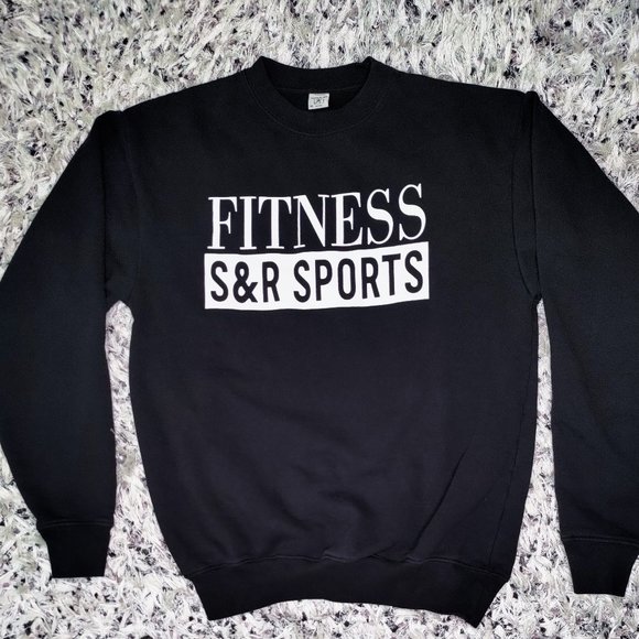 Sporty & Rich Black Fitness Sweatshirt - Picture 2 of 6
